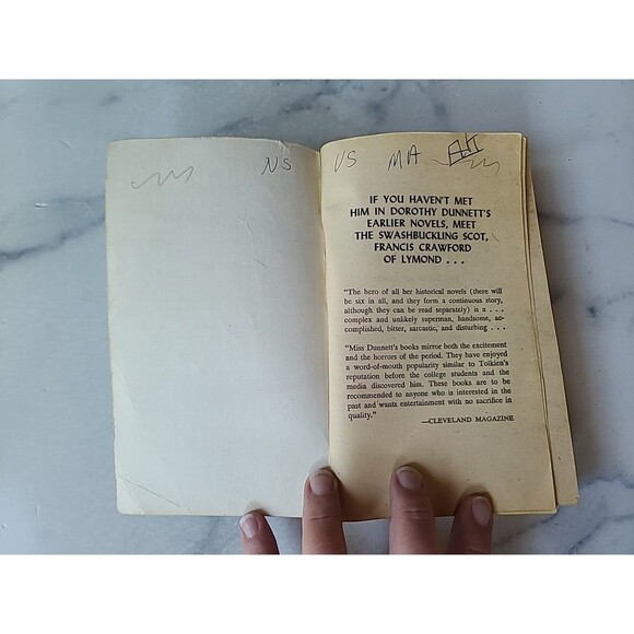 The Ringed Castle By Dorothy Dunnett Paperback - Picture 2 of 10